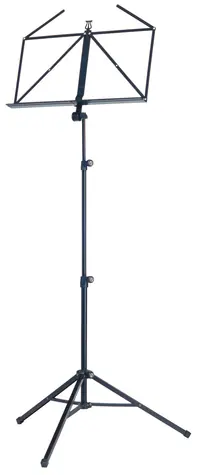 K&M 10065 stojan na noty černá / výška od 585 do 1220 mm