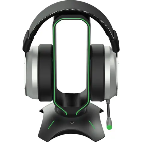 YENKEE YHB 3003 TOWER černá / Herní hub a stojanánek na sluchátka / 3x USB 2.0 / RGB / 1.5m