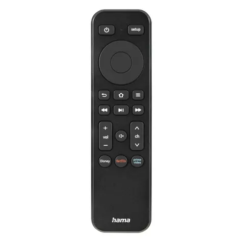 Hama Univerzální dálkový ovladač 2v1 Nano Stream černá
