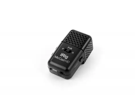 IK Multimedia iRig Mic Cast HD / Kondenzátorový mikrofon / Pro mobilní zařízení