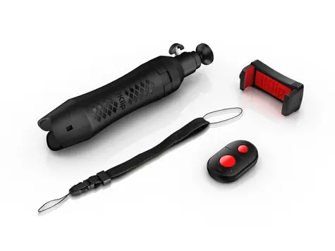 IK Multimedia iRig Mic Video Bundle / Kondenzátovoý mikrofon / Multifunkční stativ 1/4