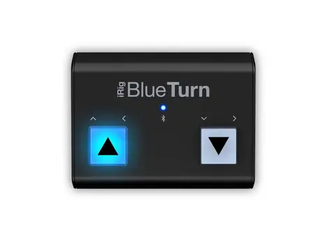 IK Multimedia iRig BlueTurn / Bluetooth obraceč stránek / pro Apple iPhone/iPad/Mac/Android