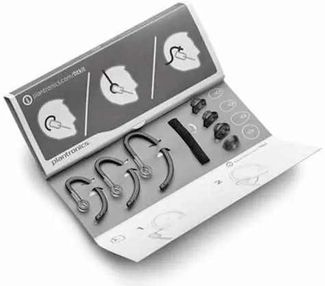 Poly Savi 8240/8245 Fit Kit / Sada příslušenství pro náhlavní soupravu / pro Poly Savi 8240/8245