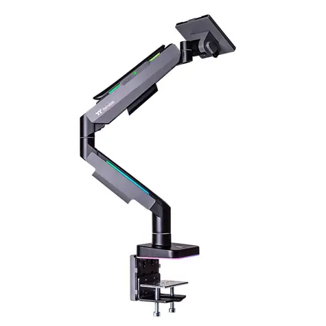 THERMALTAKE Single RGB Gaming Monitor Arm černá / rameno pro monitor / 17-49