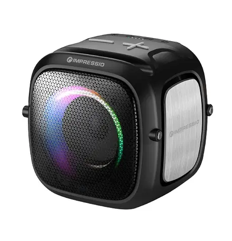 C-TECH Impressio Qubis mini / Párty reproduktor / 5W / Bluetooth / 3.5mm / USB / IPX6