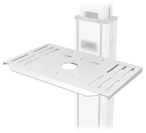 Neomounts AFLS-825WH1 bílá / Multimediální sada / Police pro kameru / Výškové nastavení 22,5–65,1 cm / nosnost 9 kg