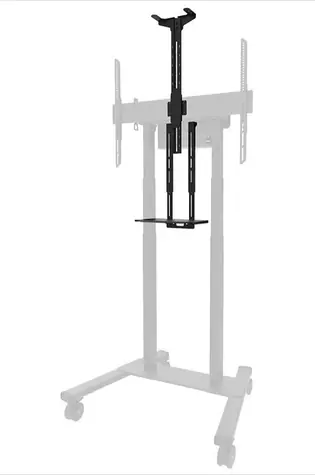 Neomounts AFL-875BL1 černá / Videobar & Multimedia Kit / nastavitelná výška / nosnost 9 kg