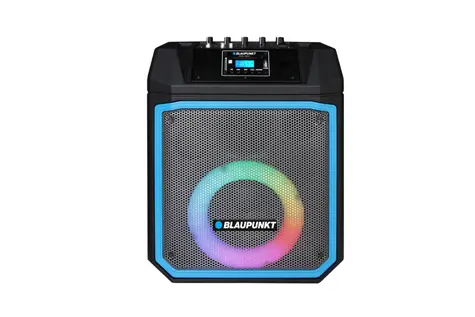 BLAUPUNKT MB06.2 černá / přenosný reproduktor / BT / USB / SD / AUX / 500W / FM