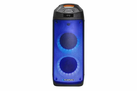 BLAUPUNKT PB06DB černá / přenosný reproduktor / BT / USB / microSD / AUX / LED / 500W / FM