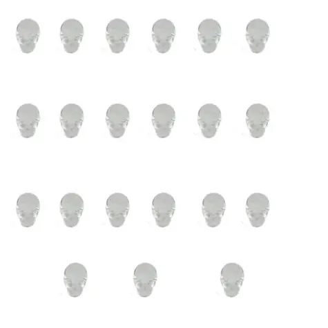 Poly 85Q23AA Špunt do uší pro bezdrátovou náhlavní soupravu Poly CS540 - střední / 25 ks