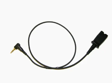 Poly 85S11AA Audio kabel - 2.5 mm 4pinový stereo jack rychlé rozpojení Poly EncorePro / 0.45 m
