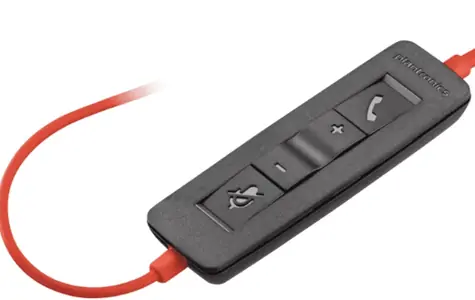 Poly 85R04AA Inline ovládač pro sluchátka s mikrofonem / USB-C