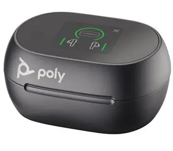 Poly 8L584AA Nabíjecí pouzdro černá / dotyková obrazovka