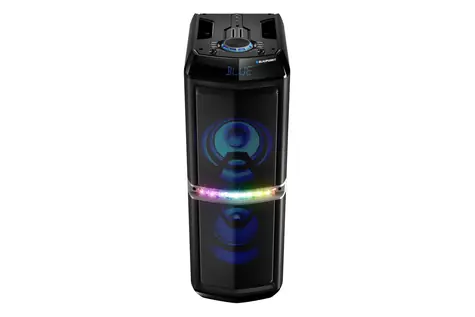 Rozbaleno - BLAUPUNKT PS05.2DB černá / přenosný reproduktor / BT / USB / AUX / 800W / LED / FM / rozbaleno