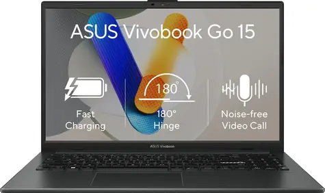 ASUS Vivobook Go 15 černá / 15.6