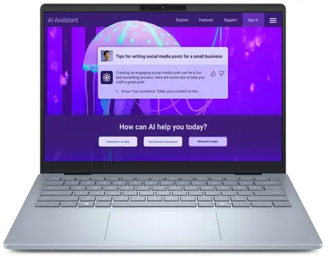 DELL 14 Plus modrá / 14