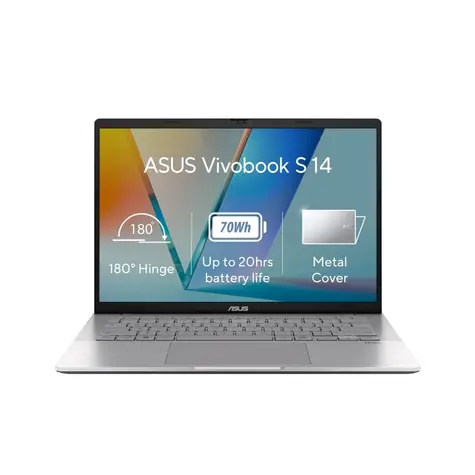 ASUS Vivobook S14 stříbrná / 14