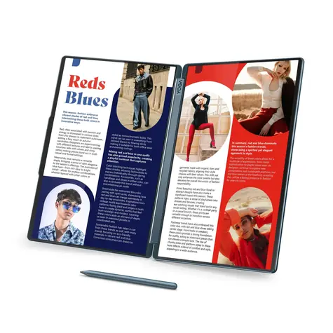 Lenovo Yoga Book 9 14IAH10 modro-zelená / 2x14