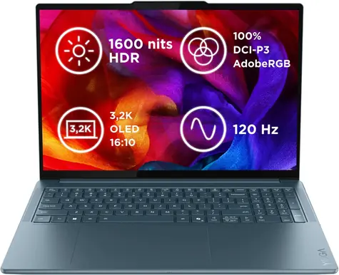 Lenovo Yoga Pro 9 16IAH10 modro-zelená / 16