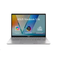 ASUS Vivobook S16 stíbrná / 16