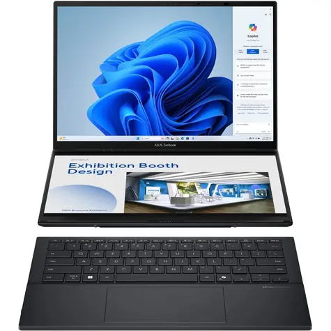 ASUS Zenbook Duo 14 OLED šedá / 14