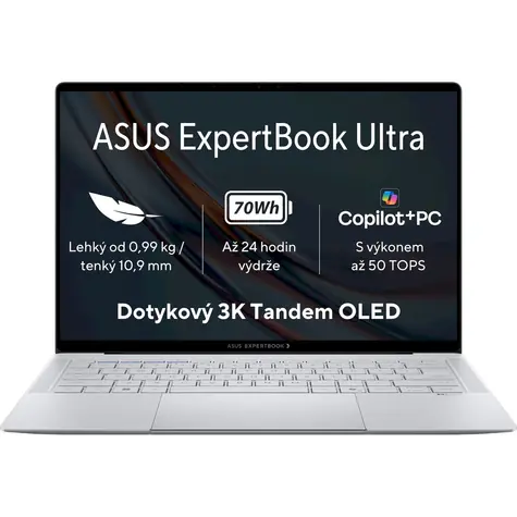 ASUS ExpertBook Ultra B9406CAA šedá / 14