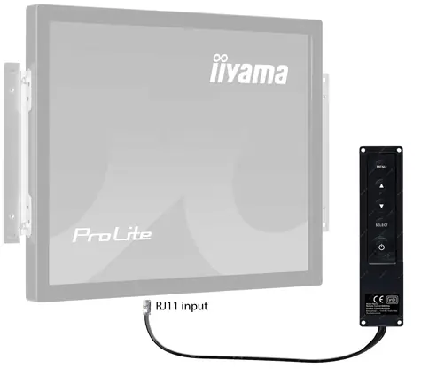 IIYAMA RC REMOTEV01 dálkové ovládání pro sérii XX37