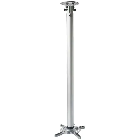 Techly Univerzální stropní držák na projektor 110-197 cm / 15 kg / stříbrná