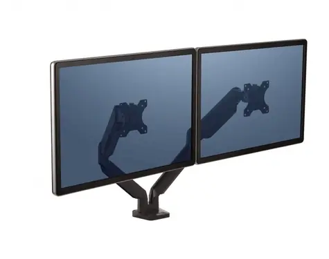 Fellowes Platinum Držák monitoru 2 ramena vedle sebe černá / USB 3.0