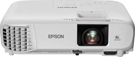 EPSON EB-FH06 bílá / 3LCD / 1920 x 1080 / 3500 ANSI / 16.000:1 / VGA / 2xHDMI / USB / RCA / Repro