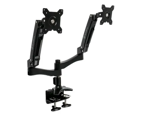 SilverStone ARM22BC kovový držák pro dva monitory do 24