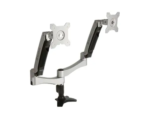 SilverStone ARM22SC kovový držák pro dva monitory do 24