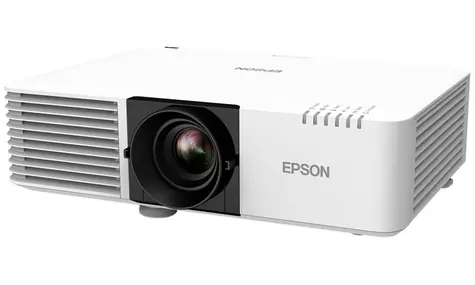 Epson EB-L520U bílá / 3LCD přenosný projektor / 1920x1080 / USB 2.0 / HDMI / VGA / LAN / Reproduktory 10W