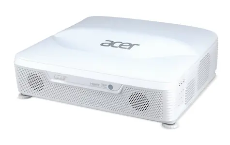 Acer L812 bílá / DLP / 3840 x 2160 / 4000 ANSI / 2M:1 / HDMI + USBC / RS232 / RJ45 / WiFi / 2x 10W repro