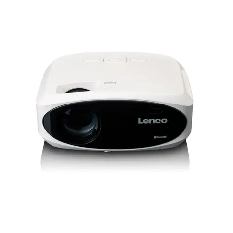 Lenco LPJ-900 bílá / LCD / 1920 x 1080 / 250 ANSI / HDMI / USB / SD / BT 5.0 