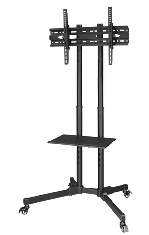 Hama 220874 Pojízdný TV stojan Trolley 600x400 černá