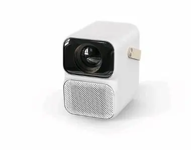 Rozbaleno - Wanbo T6 MAX bílá / LED Projektor / FHD / 550lm / 3000:1 / HDMI / USB / BT / WIFI / rozbaleno
