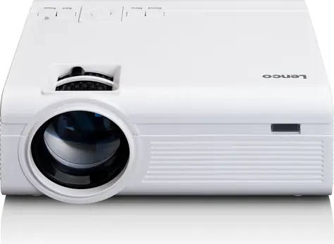 Lenco LPJ-280WH bílá / LED / 800 x 480 / 2800 ANSI / HDMI / USB / VGA