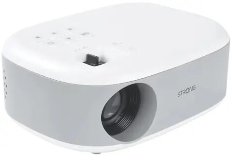 STRONG N1 bílá / LCD / HD / 120 ANSI / USB 2.0 / HDMI / microSD / Repro