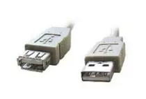 OEM USB 2.0 kabel A<->A prodlužovací 3m