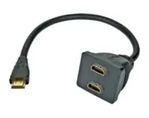 Wiretek Rozdvojka HDMI M - 2x F konektory