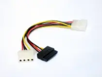 Gembird Kabel SATA napájecí / 15cm / redukce z 5,25 na 5,25 + 1xSATA