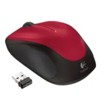 Logitech Wireless Mouse M235 / Myš / USB bezdrátová / Červená / doprodej