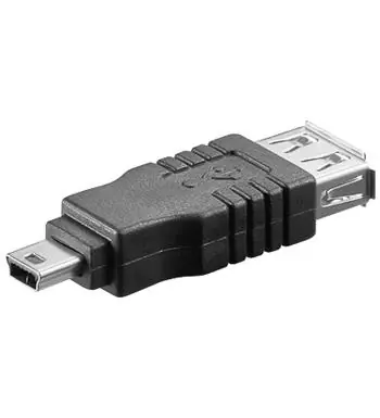 PremiumCord USB redukce A/F - 5pin mini/M