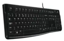 Logitech Media Keyboard K120 / Klávesnice / USB / CZ / černá