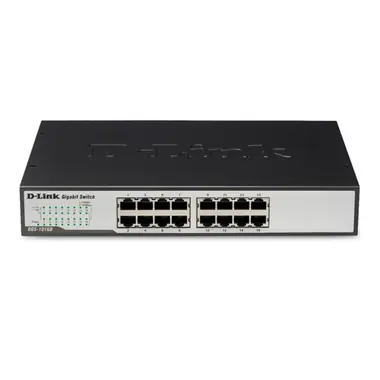 D-Link DGS-1016D / 16-Port Gigabit Switch / 16x 10/100/1000 Mbit