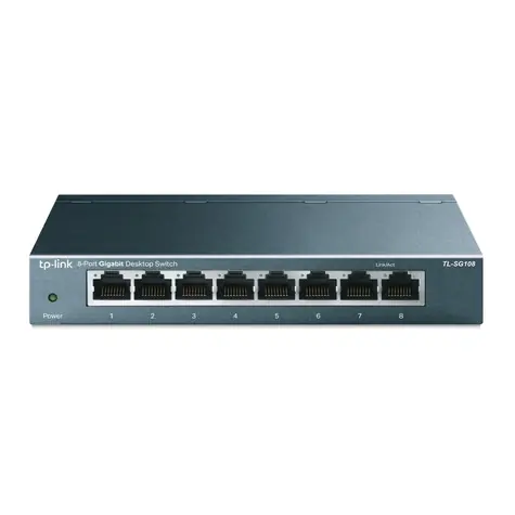 TP-Link TL-SG108 / Switch / 16 Gbps / 8x GLAN