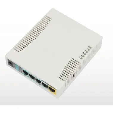 MikroTik RB951Ui-2HnD / RouterBOARD / 128 MB RAM/ 600 MHz/ 5x LAN/ 1x USB/ vč. L4