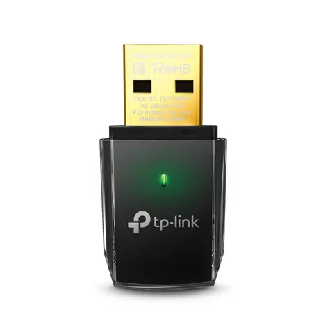 TP-Link Archer T2U / Wi-Fi USB Adaptér AC600 / 2.4GHz 150Mbps / 5GHz 433Mbps / USB 2.0