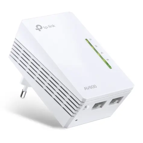 TP-Link TL-WPA4220 / Powerline Repeater AV600 / 2.4GHz - 300Mbps / 2x LAN / HomePlug AV